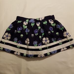 Gymboree girls size 2T Spring Prep line skirt with diaper cover New